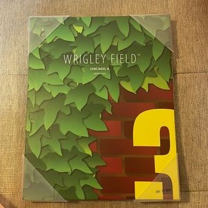 Chicago Cubs Minimalist Park Wall Art